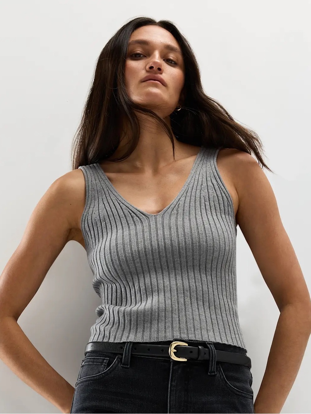 Quince Ribbed Tank Top